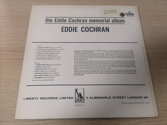 Eddie Cochran "Memorial Album" Orig UK 1969 M-/EX