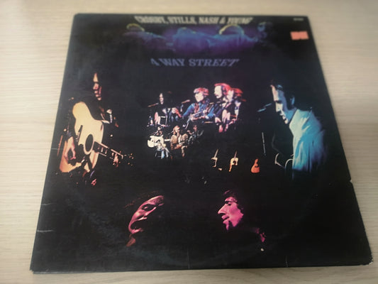 Crosby, Stills, Nash & Young "4 Way Street" France 1972 VG+/VG++