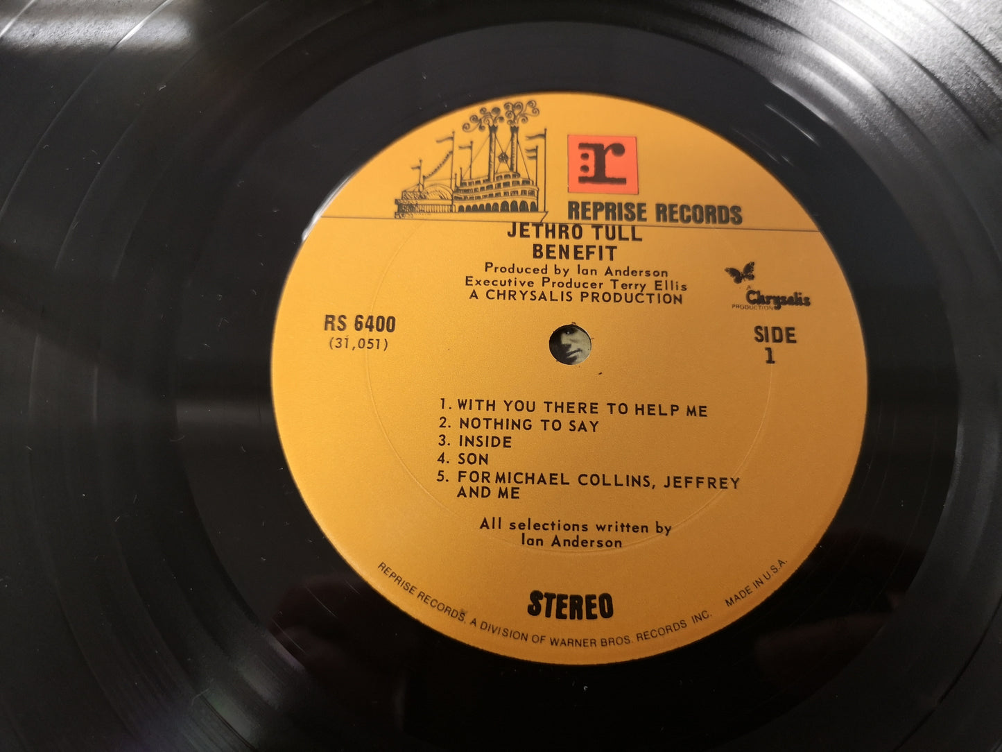 Jethro Tull "Benefit" Orig US 1970 M-/M-