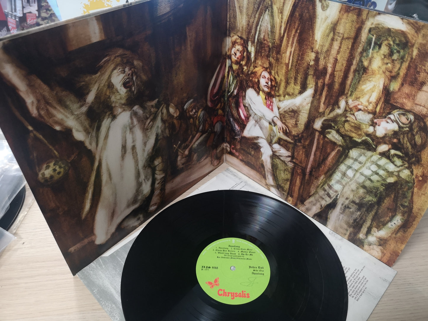 Jethro Tull "Aqualung" Orig UK 1971 VG++/VG+