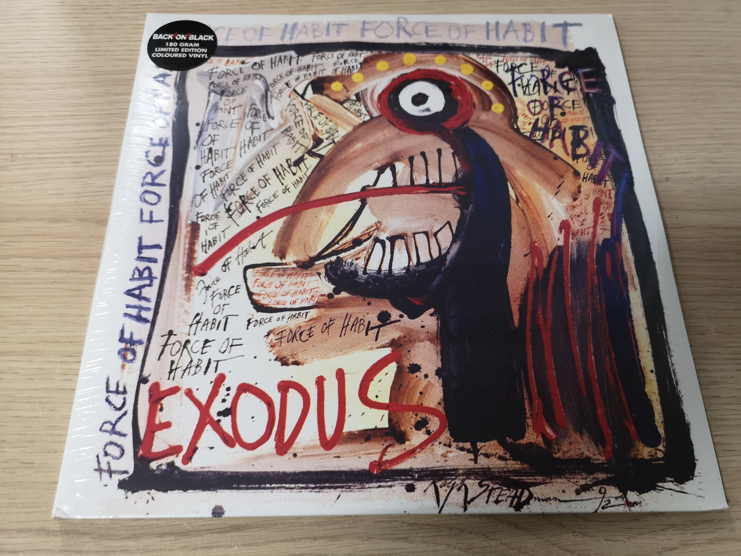 Exodus "Force of Habit" Re UK 2011 SEALED 2Lps (Ltd Coloured Vinyl)