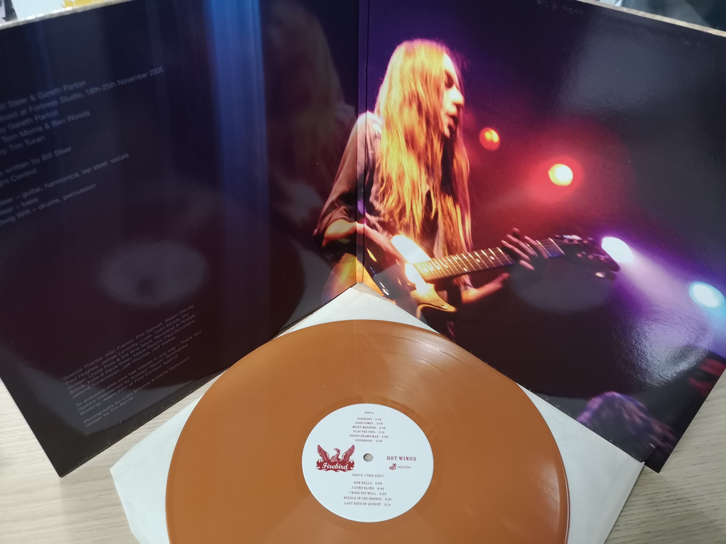 Firebird "Hot Wings" Mint/New UK 2006 (Orange/Brown Vinyl)