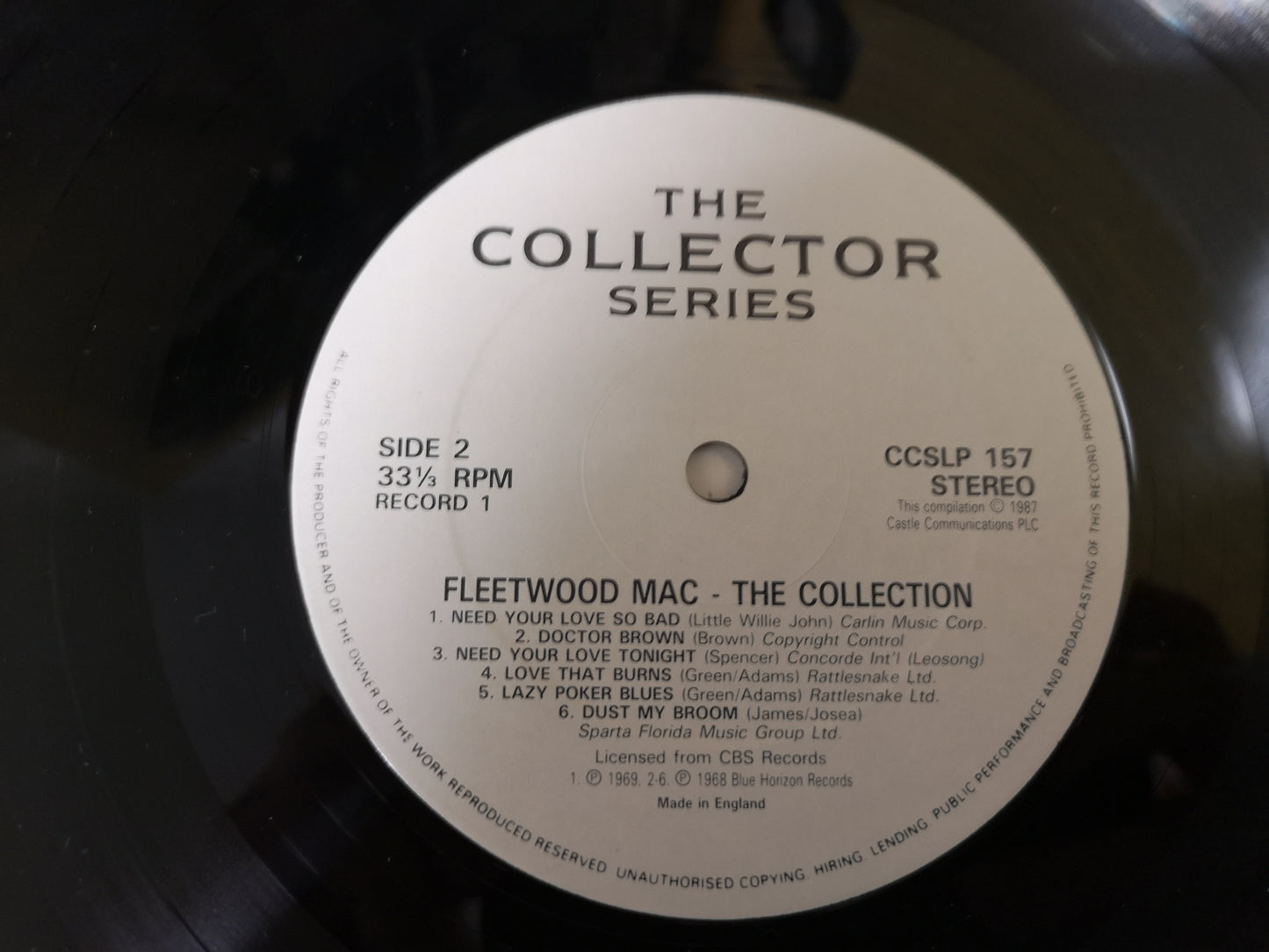 Fleetwood Mac "The Collection" 2 Lps UK 1987 M-/M-