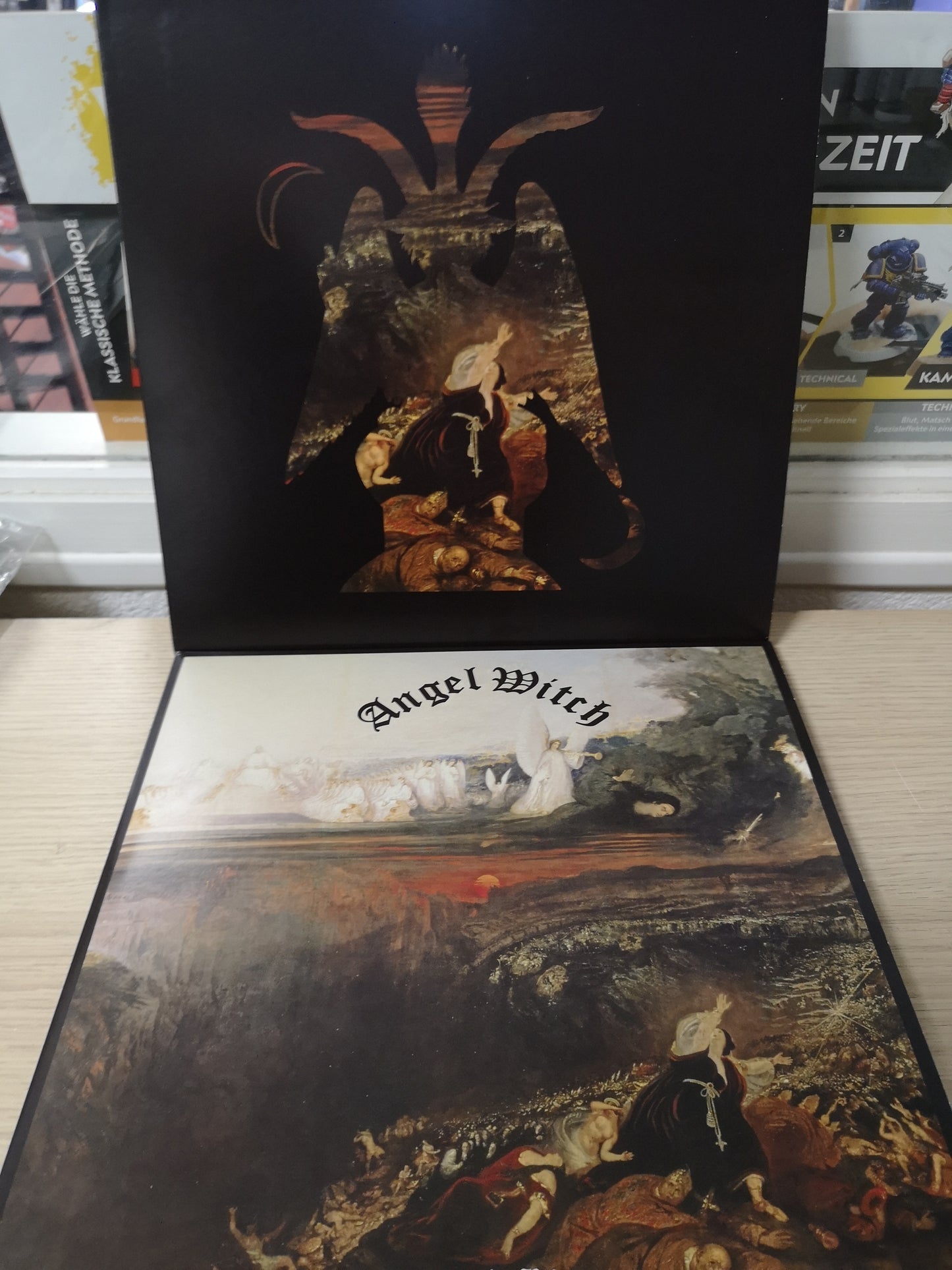 Angel Witch "As Above, So Below" UK 2012 New/Mint Deluxe Edition (Black Vinyl)