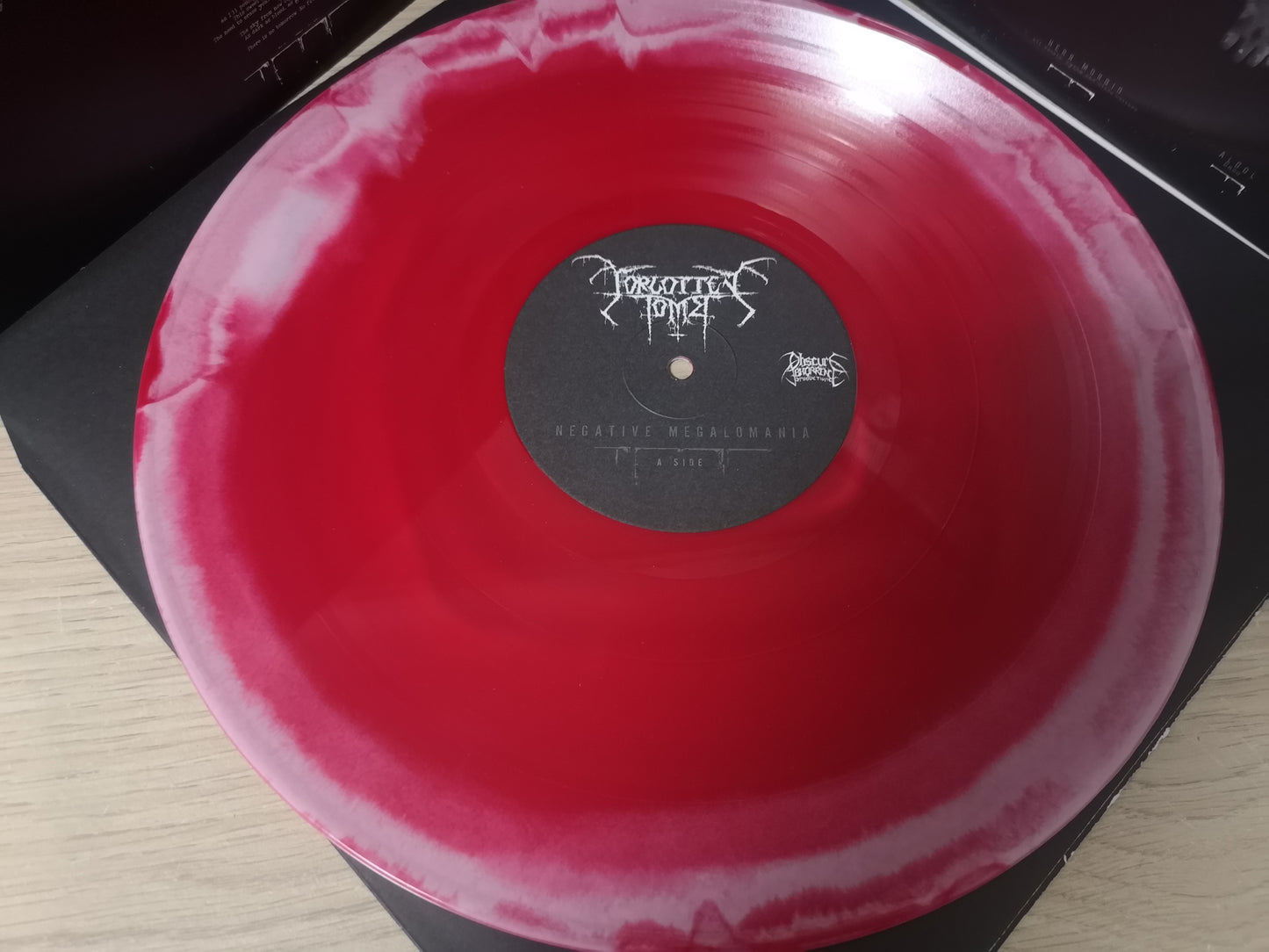 Forgotten Tomb "Negative Megalomania" Mint/New Germany 2011 (Red/White Vinyl)