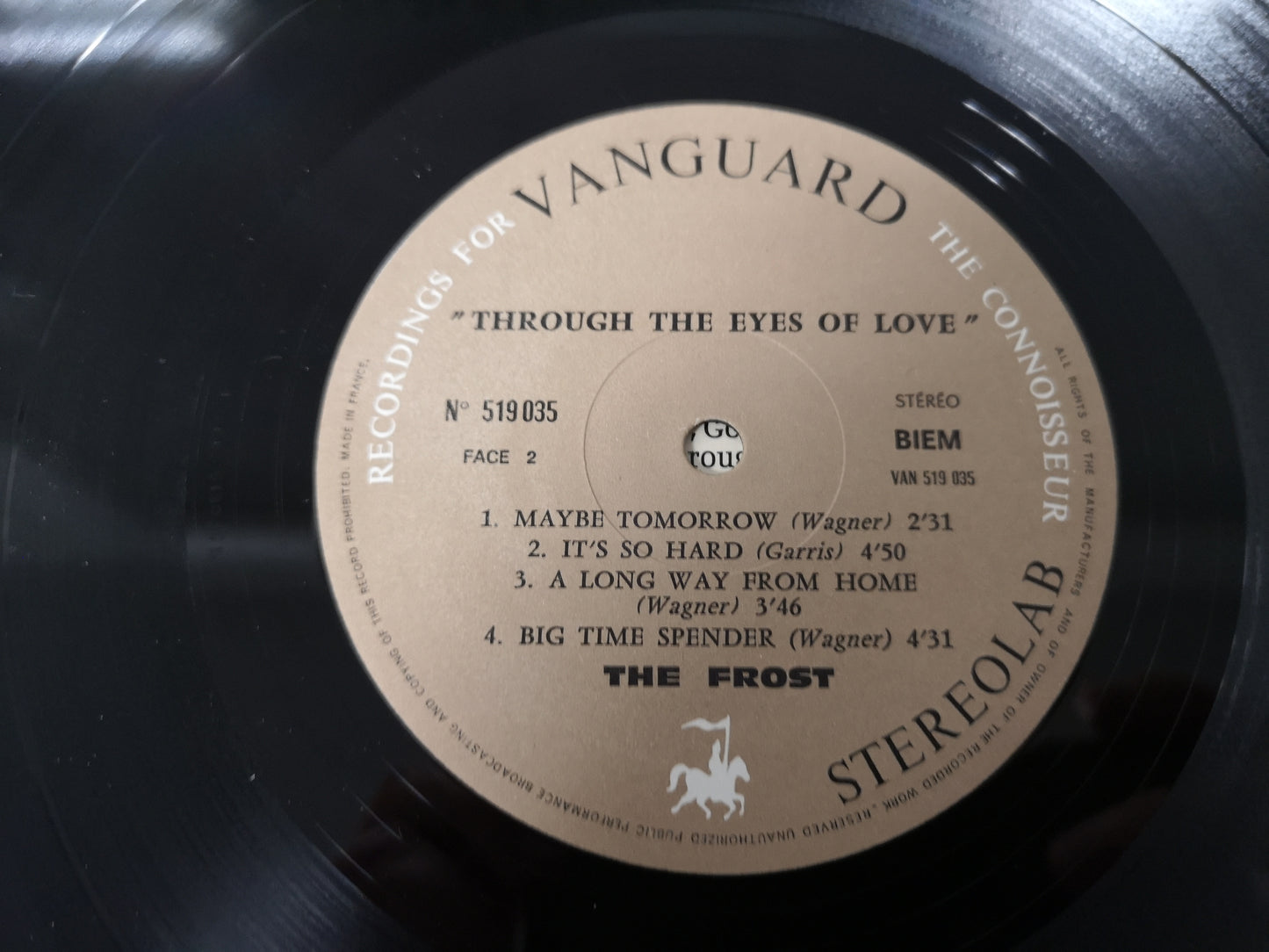 Frost "Through The Eyes of Love" Orig France EX/EX