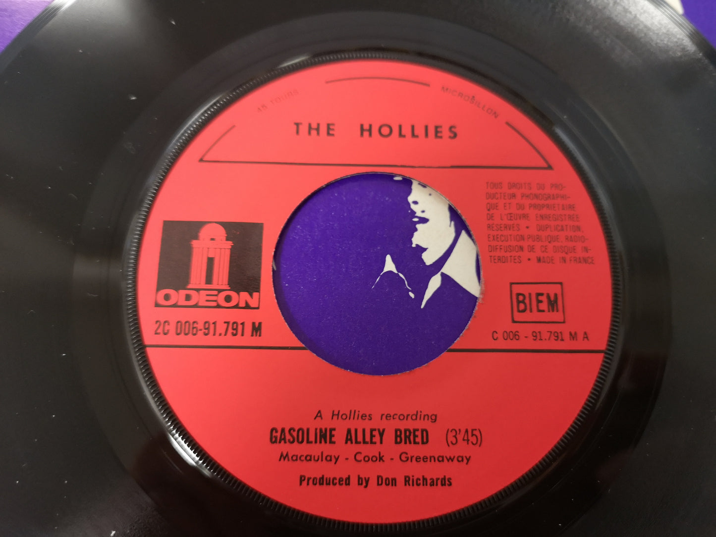 Hollies "Gasoline Alley Bred" Orig France 1970 M-/M-