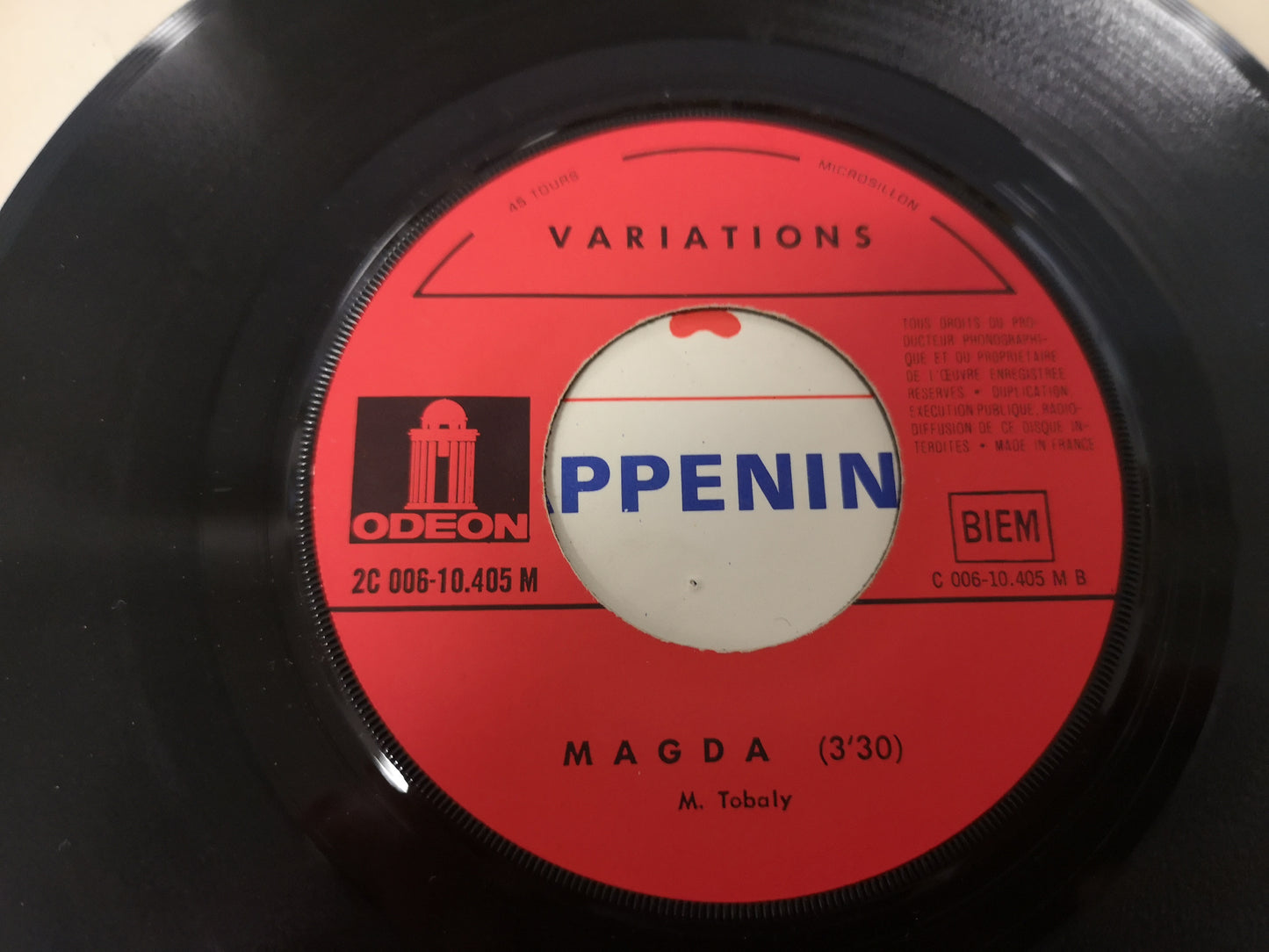 Variations "What's Happening" Orig France 1970 VG/VG+ (7" Single)