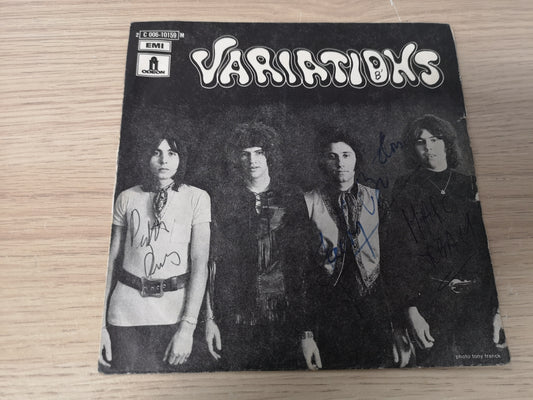 Variations "Come Along" Orig France 1969 VG/VG++ (7" Single - Autographed)