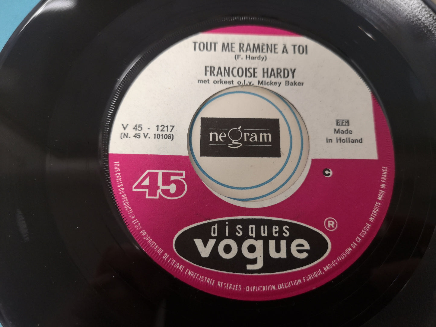 Françoise Hardy "Et Même" Orig Holland 1964 M-/EX (7" Single)