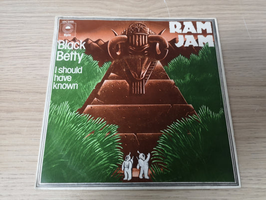 Ram Jam "Black Betty" Orig France 1977 VG+/VG+ (7" Single)