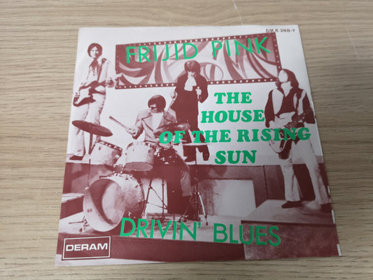 Frijid Pink "House Of the Rising Sun" Orig Belgium 1970 M-/EX (7" Single)