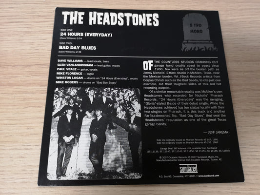 Headstones "24 Hours (Everyday)" Re US M/M (7" Single)