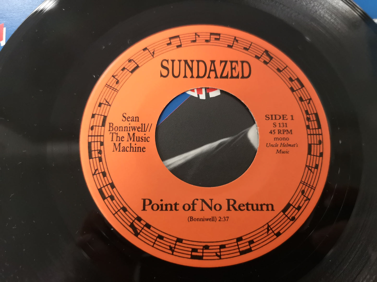 Sean Bonniwell / Music Machine "Point of No Return" Re US 1997 M/M (7" Single)