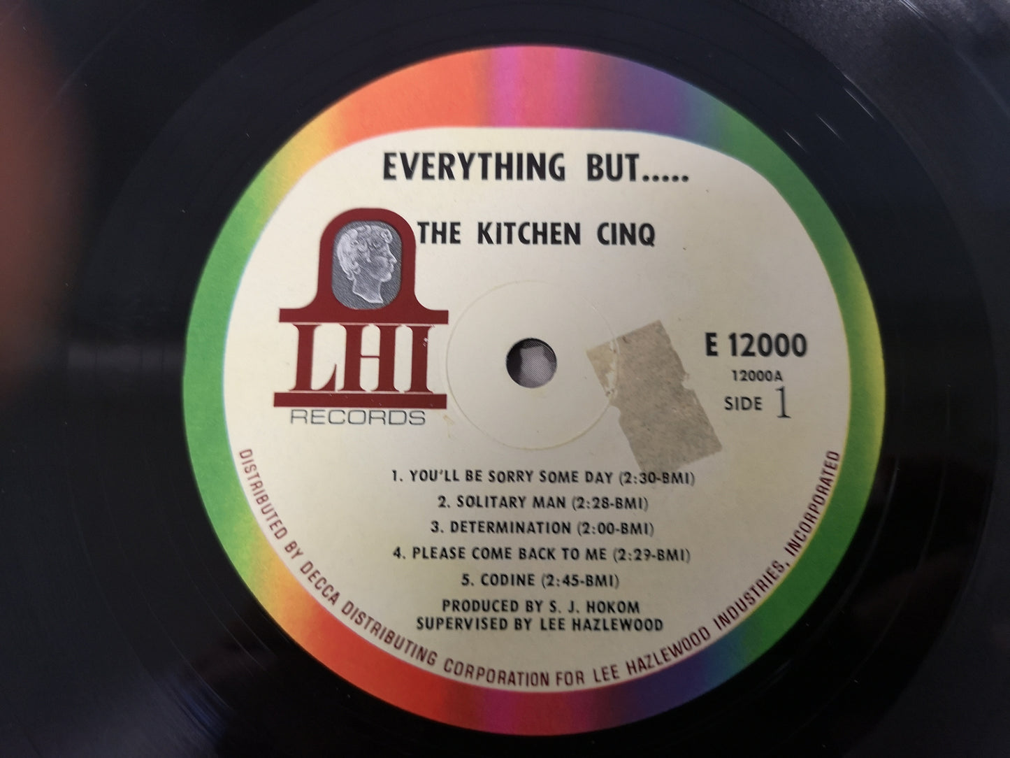 Kitchen Cinq "Everything But" Orig US 1966 Mono VG+/M-