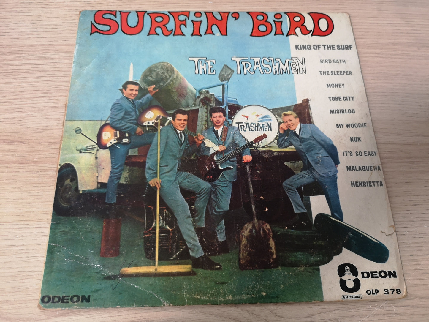 Trashmen "Surfin' Bird" Orig Venezuela 1964 VG-/VG-