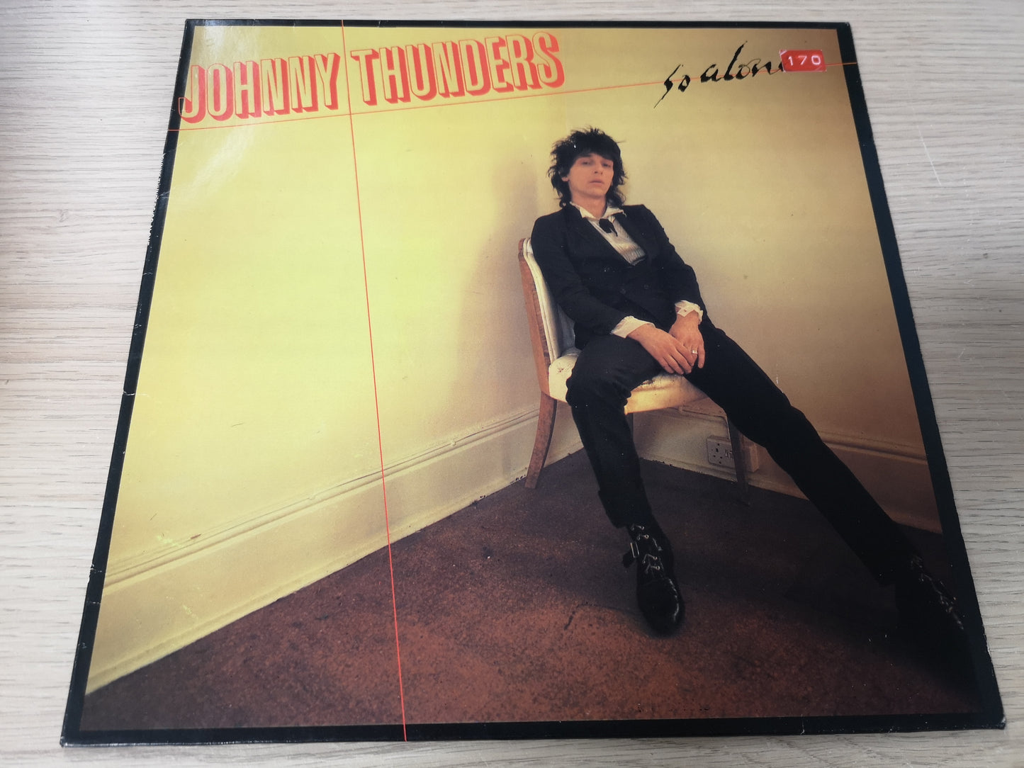 Johnny Thunders "So Alone" Orig Germany 1978 VG/EX