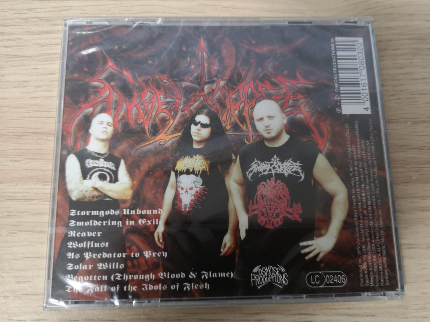 Angelcorpse "The Inexorable" Sealed EU 2000