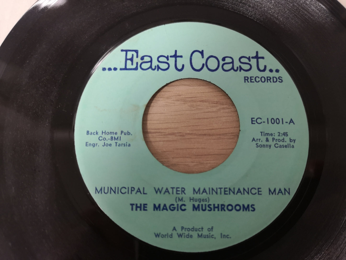 Magic Mushrooms "Let The Rain be Me" Orig US 1968 VG- (7" Single)