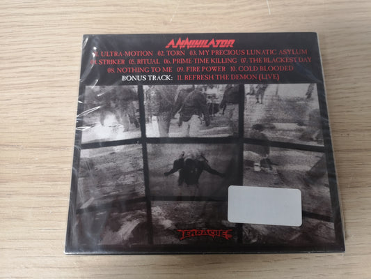 Annihilator "Waking The Fury" Sealed UK 2010 CD