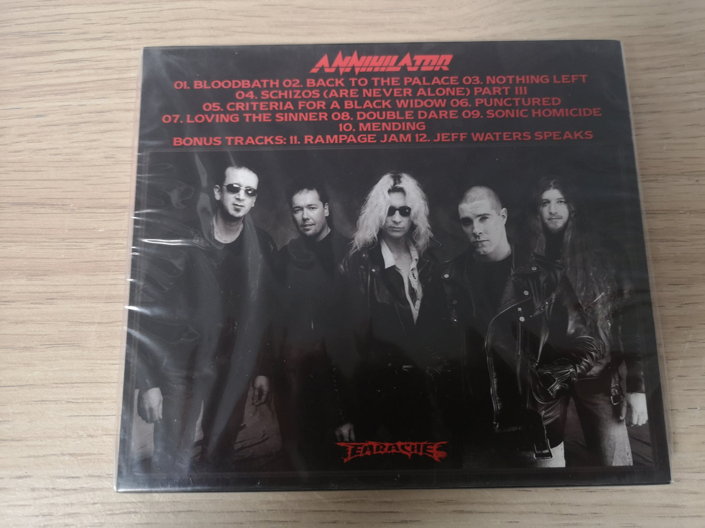 Annihilator "Criteria For a Black Widow" Sealed UK 2010 CD