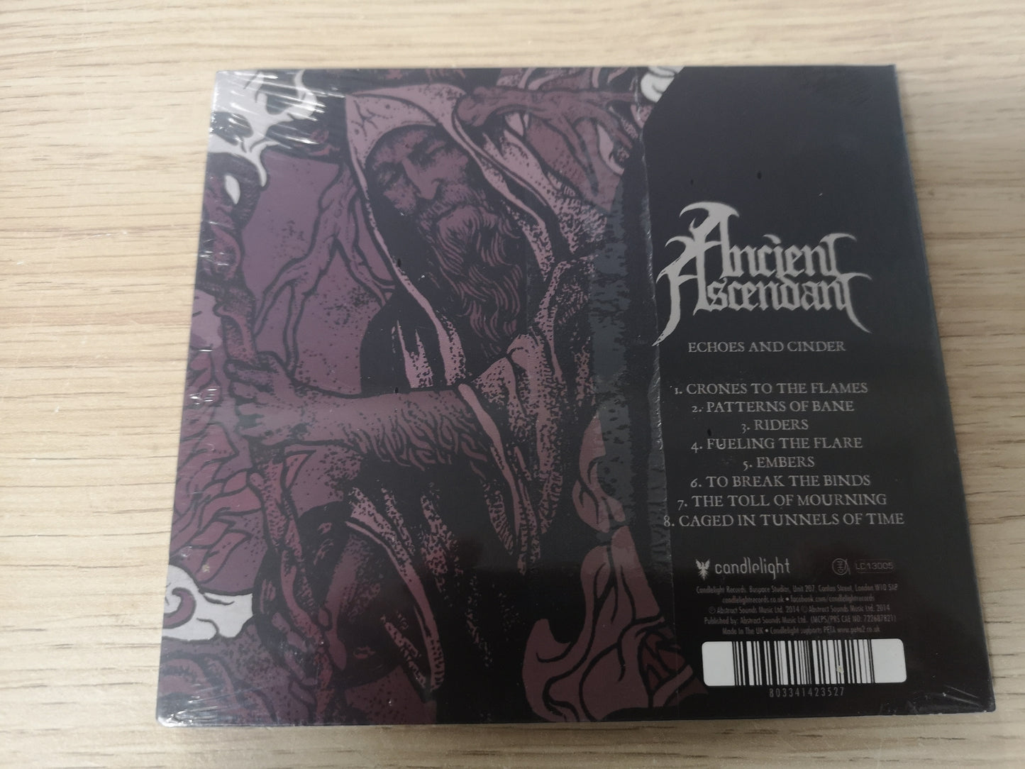 Ancient Ascendant "Echoes & Cinder" Sealed UK 2014 CD