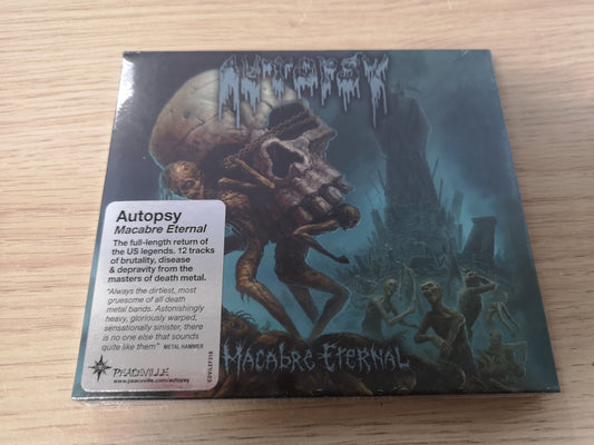 Autopsy "Macabre Eternal" Sealed UK 2011 CD