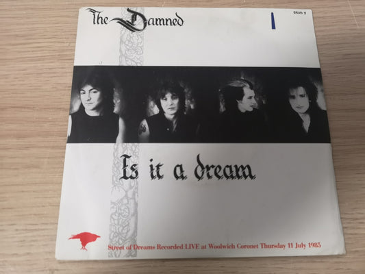 Damned "Is It a Dream" Orig UK 1985 M-/M- (7" Single)