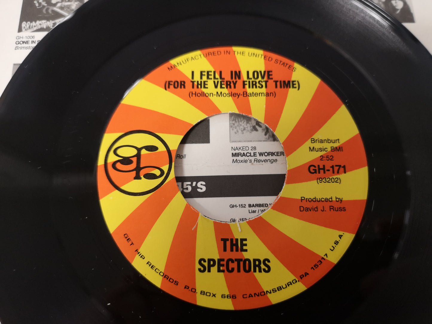 Spectors "That Girl is Leaving Town" Orig US 1994 M-/M- (7" Single)