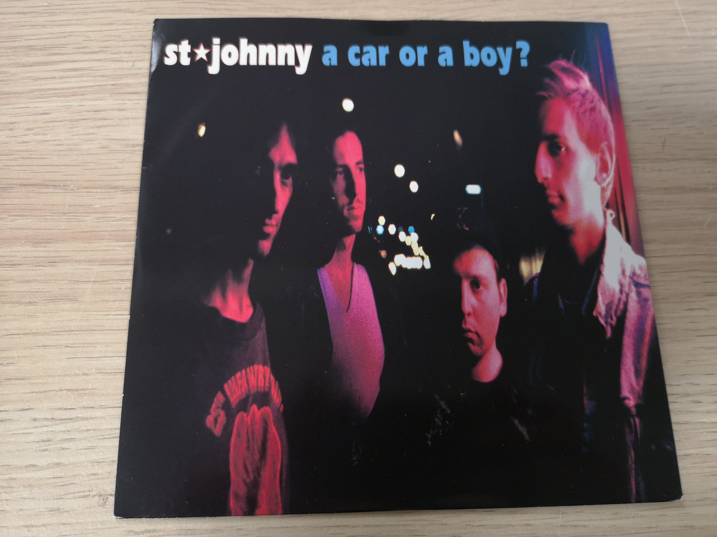 St Johnny "A Car Or a Boy?" Orig UK 1993 M-/M- (7" Single)