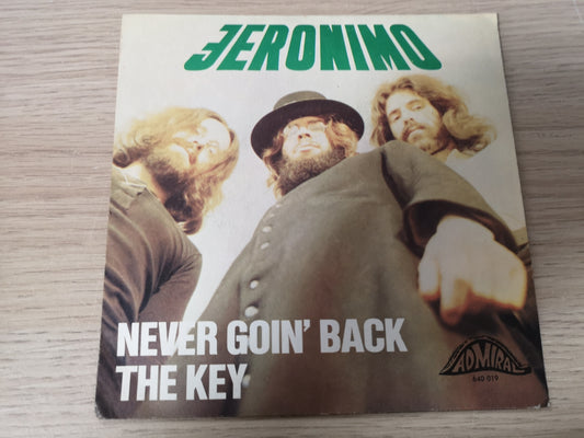 Jeronimo "Never Goin' Back" Orig Germany 1970 M-/M- (7" Single)