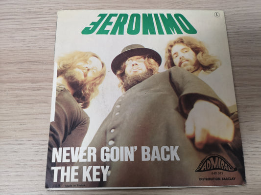 Jeronimo "Never Goin' Back" Orig Germany 1970 M-/M- (7" Single)