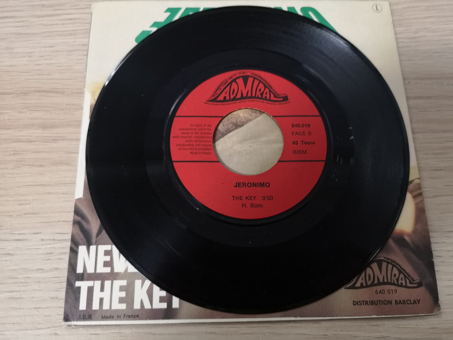 Jeronimo "Never Goin' Back" Orig Germany 1970 M-/M- (7" Single)