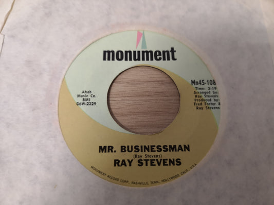 Ray Stevens "Mr. Businessman" Orig US 1968 M- (7" Single)