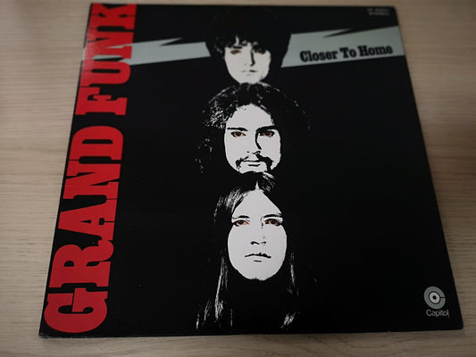 Grand Funk Railroad "Closer to Home" Orig Japan 1970 EX/VG (Red Vinyl)