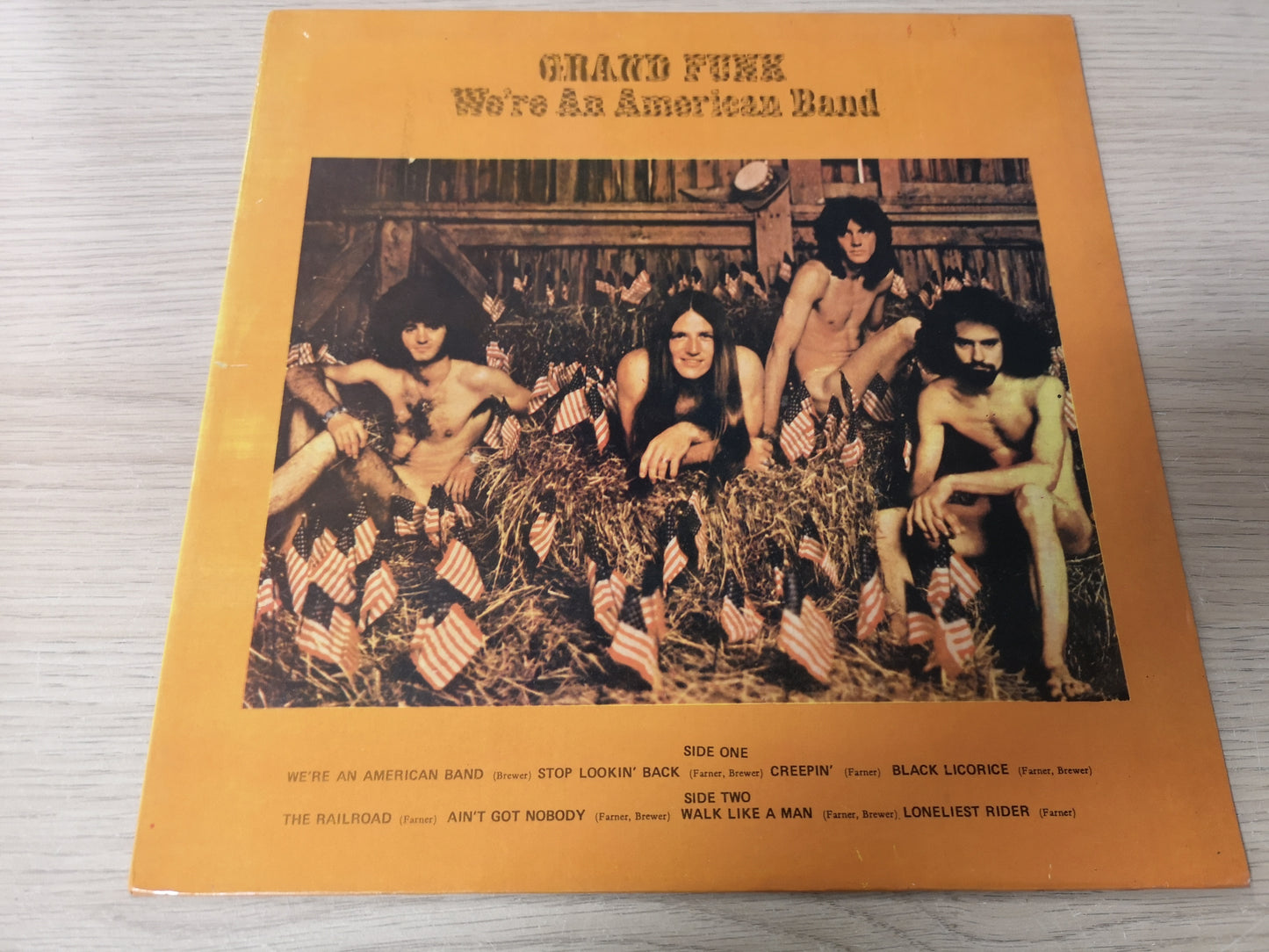 Grand Funk "Were an American Band" Orig Malaysia 1973 M-/M-