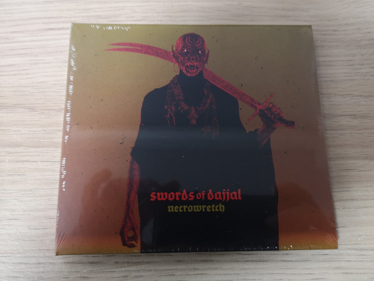 Necrowretch "Swords of Dajjal" Sealed CD 2024