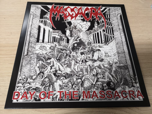 Massacra "Day of the Massacra" France 2024 (White w/Black Marbled)