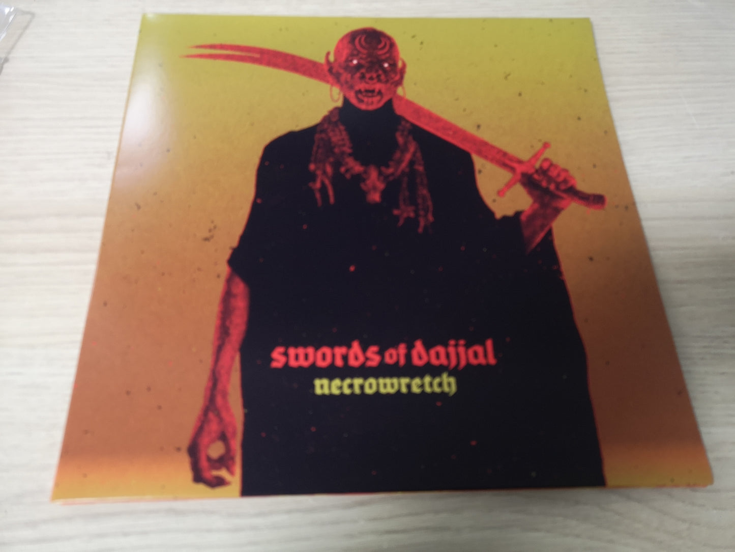 Necrowretch "Swords of Dajjal" M/M EU 2024 (2nd Press Black Vinyl)