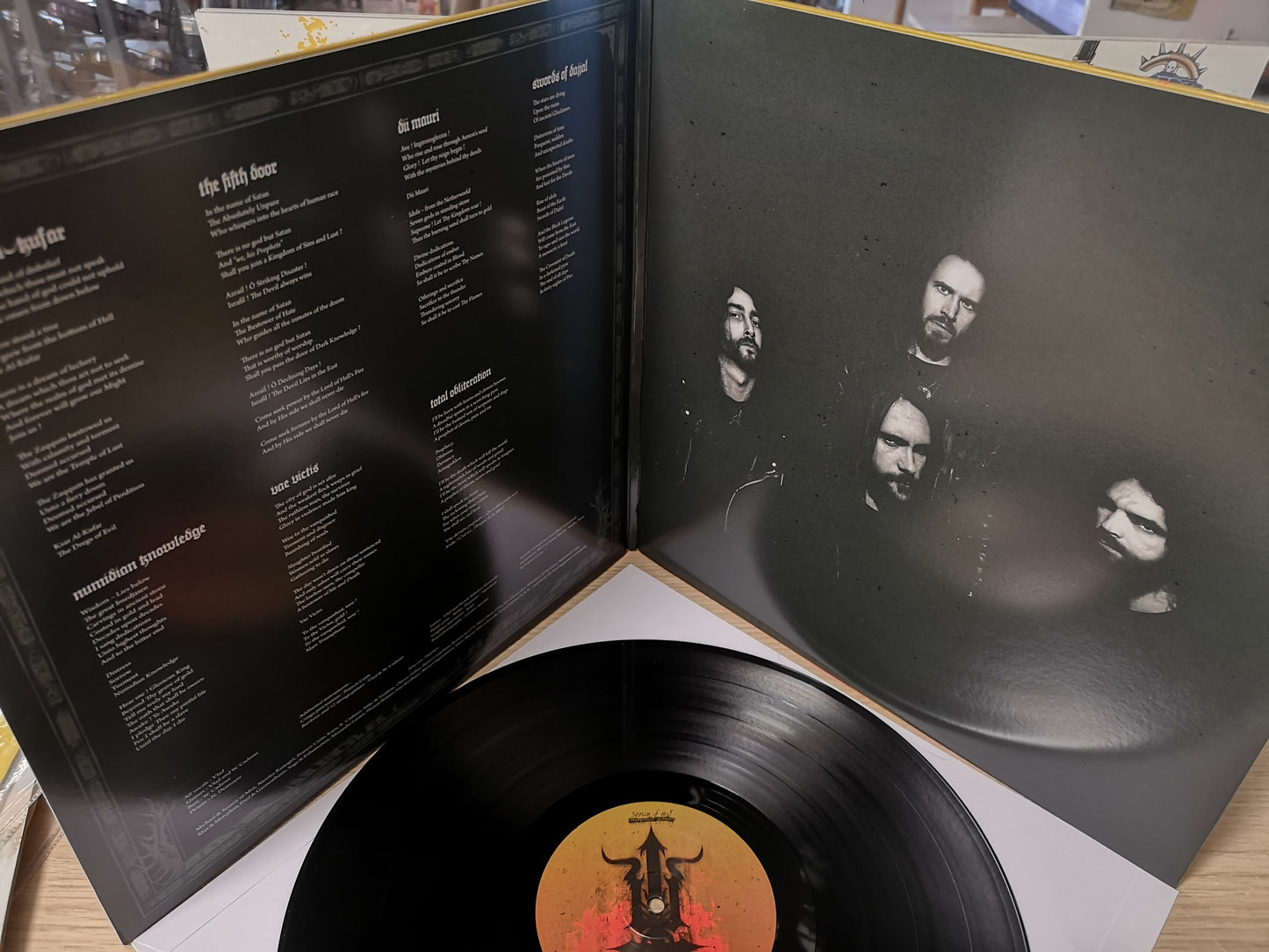Necrowretch "Swords of Dajjal" M/M EU 2024 (2nd Press Black Vinyl)
