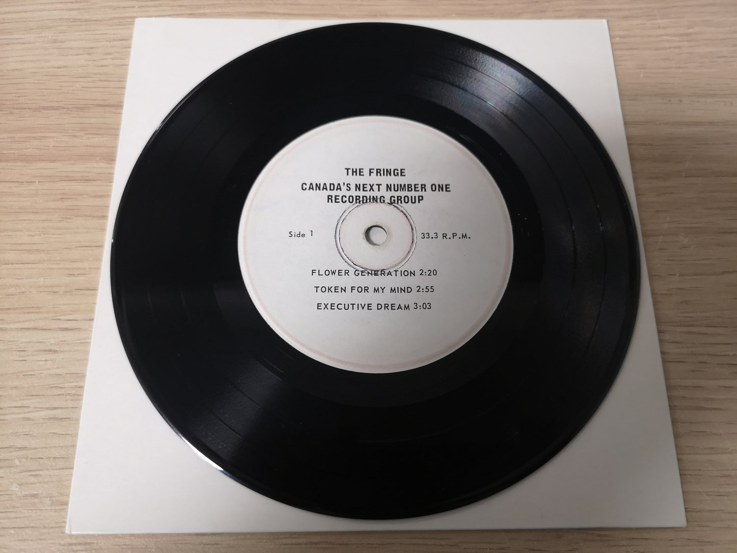 Fringe "Canada's Next Number One Recording Group" Orig Canada 1967 EX (7" EP)