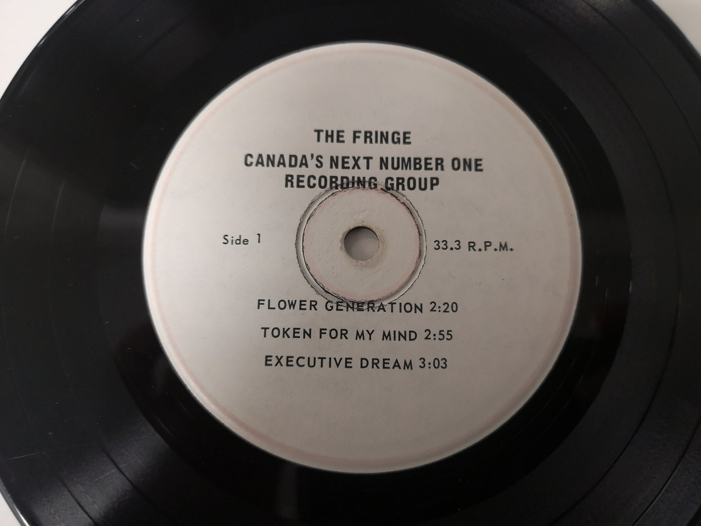 Fringe "Canada's Next Number One Recording Group" Orig Canada 1967 EX (7" EP)