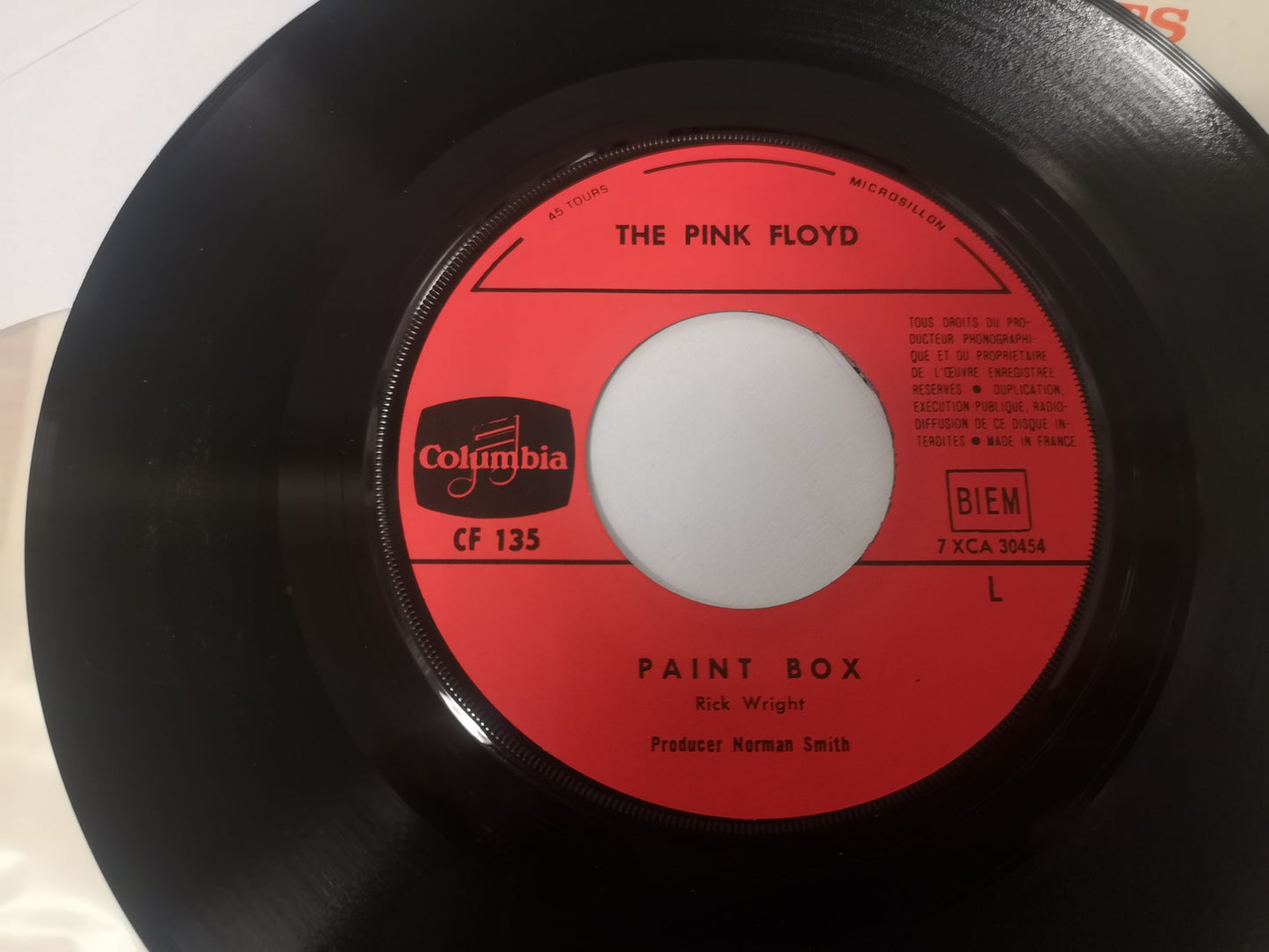 Pink Floyd "Apples and Oranges" Orig France 1967 M-/M- (7" Single)