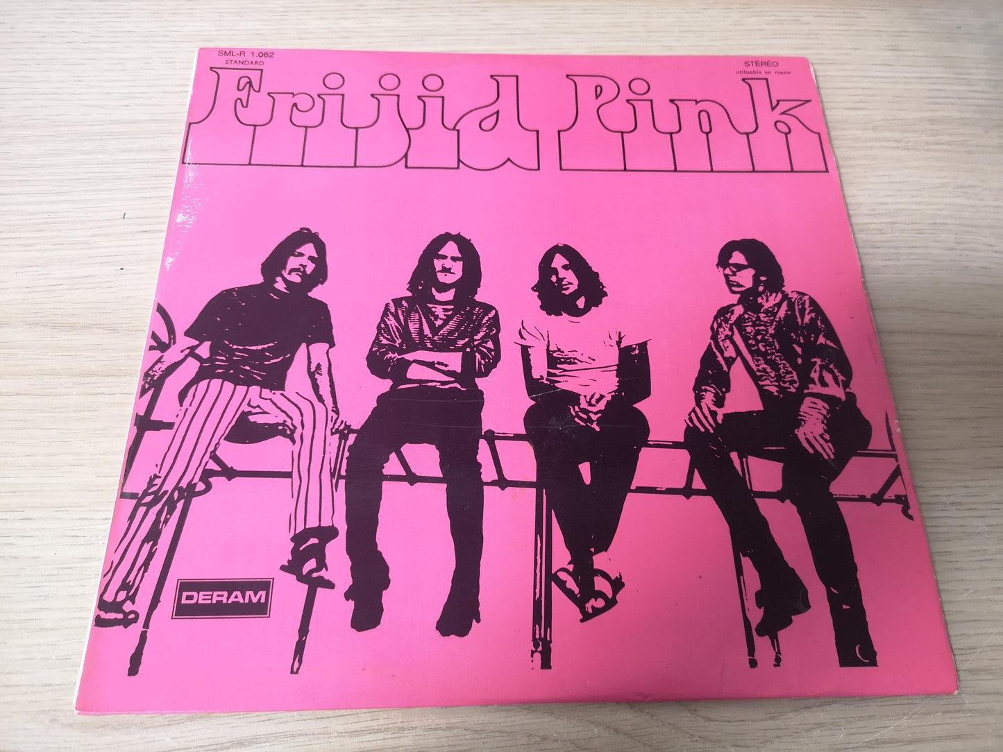 Frijid Pink "S/T" Orig France 1970 EX/VG+