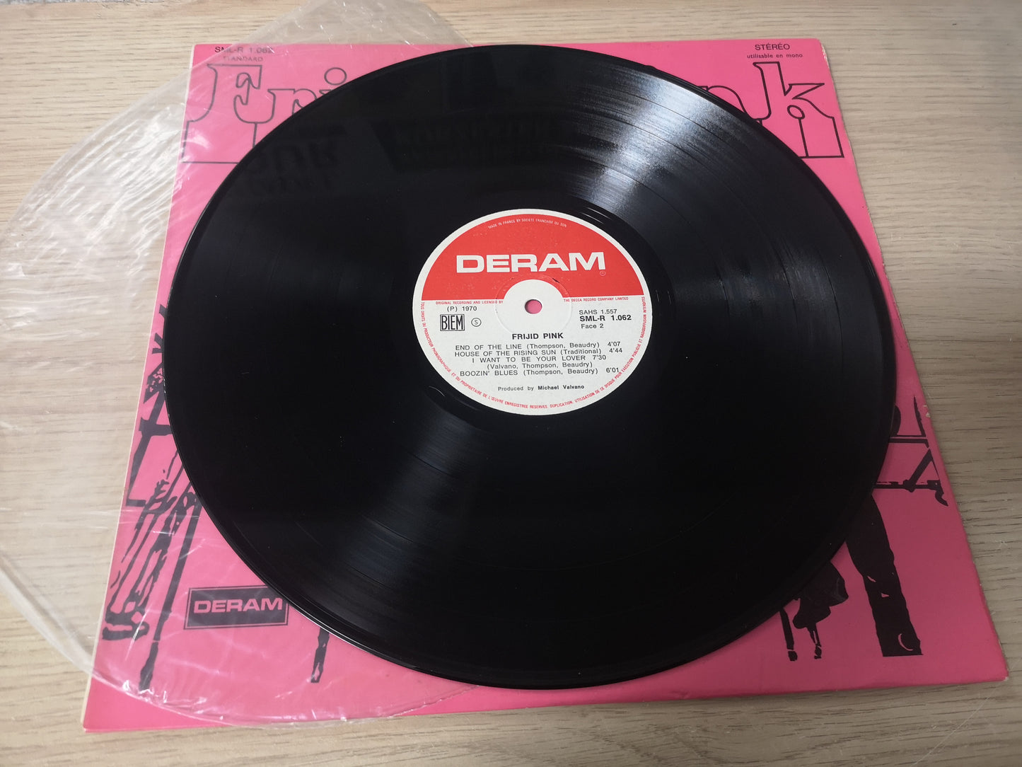 Frijid Pink "S/T" Orig France 1970 EX/VG+