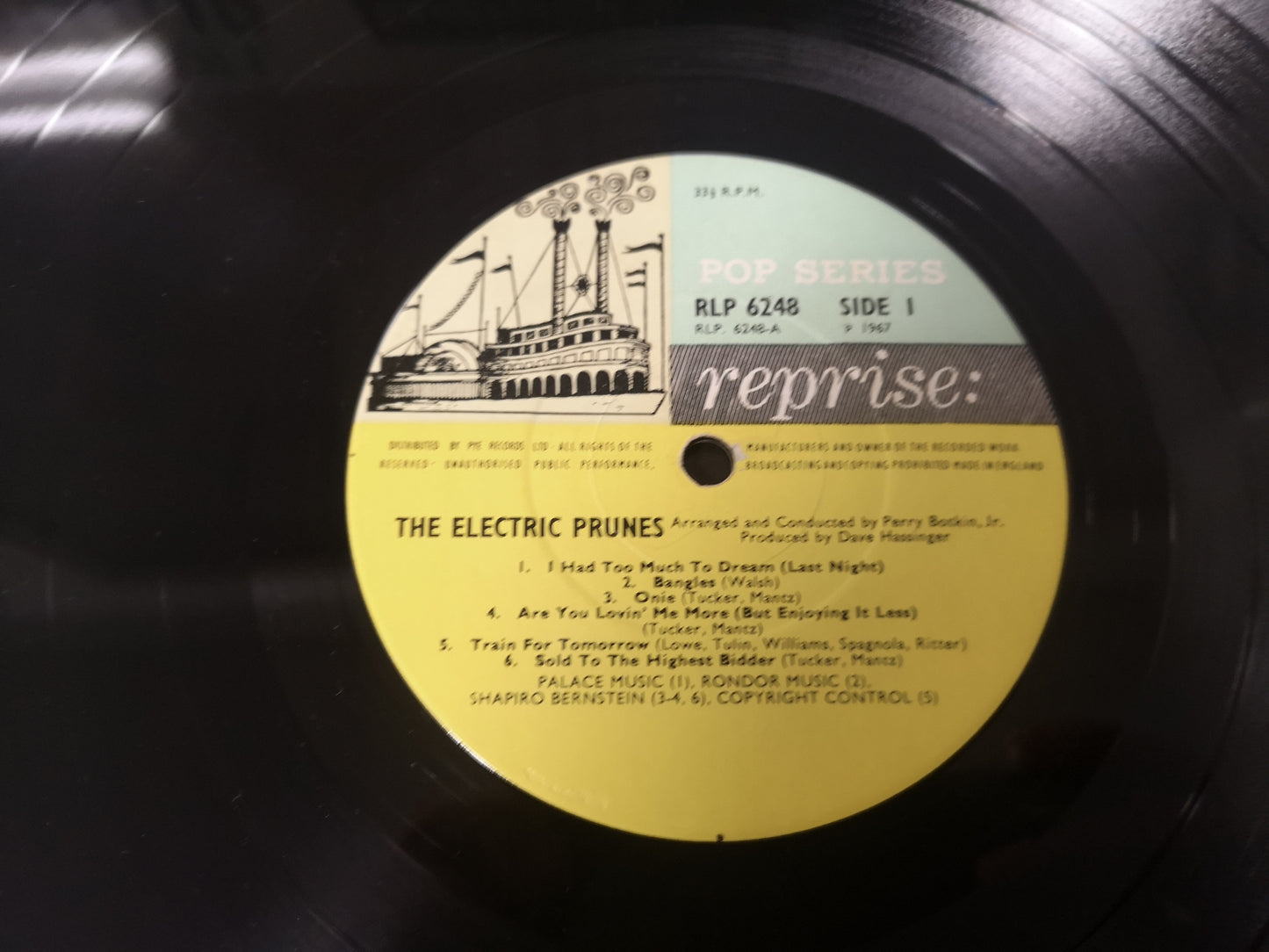 Electric Prunes "S/T" Orig UK 1967 Vg++/Vg++