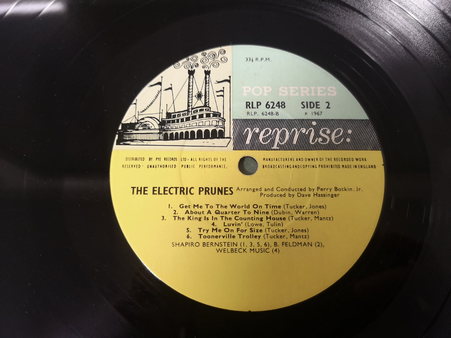 Electric Prunes "S/T" Orig UK 1967 Vg++/Vg++