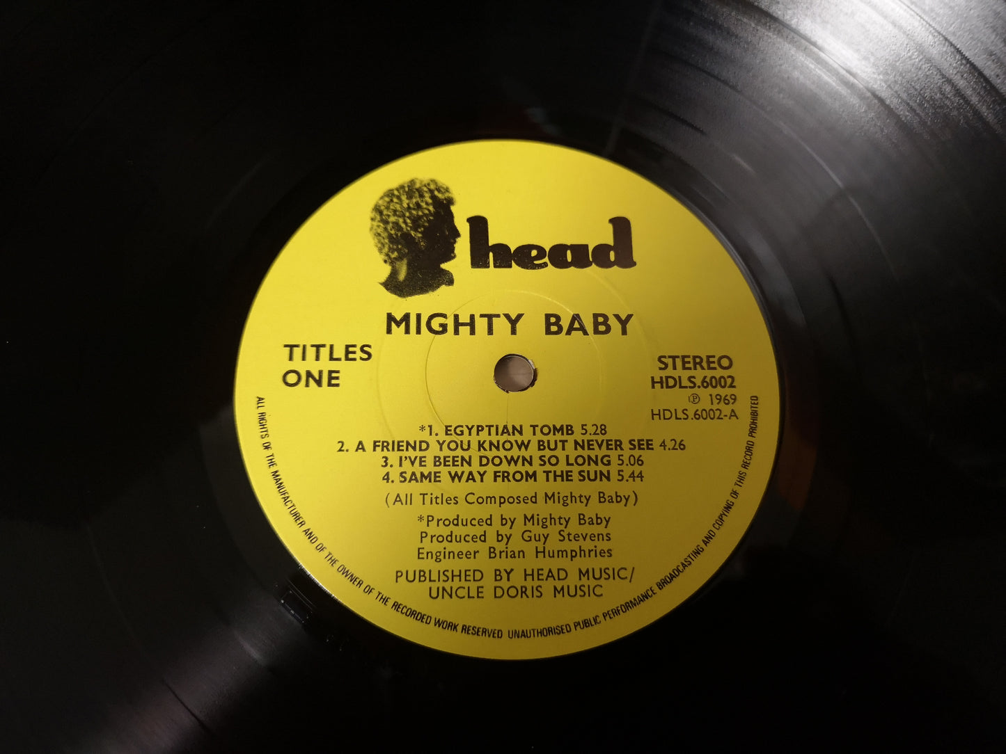 Mighty Baby "S/T" Orig UK 1969 Vg+/M-