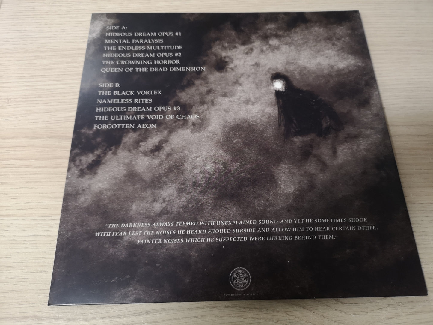Blut Aus Nord "Disharmonium - Nahab" NEW France 2023 (Grey Vinyl + Poster)