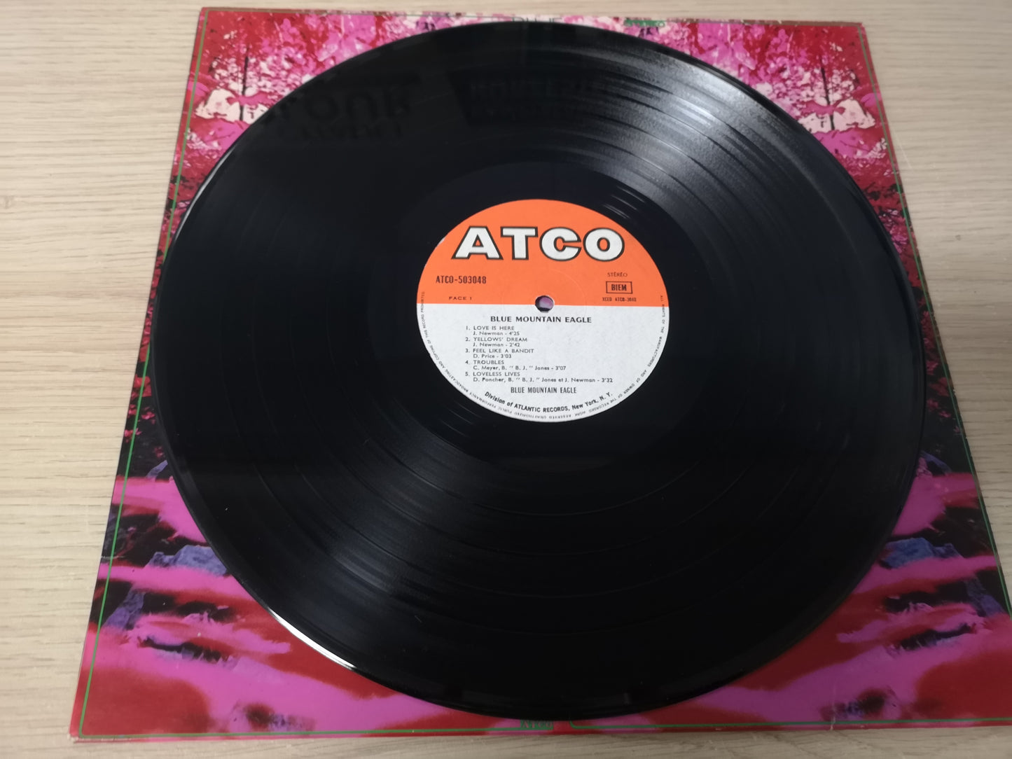 Blue Mountain Eagle "S/T" Orig France 1970 M-/VG+ (Post Buffalo Springfield)